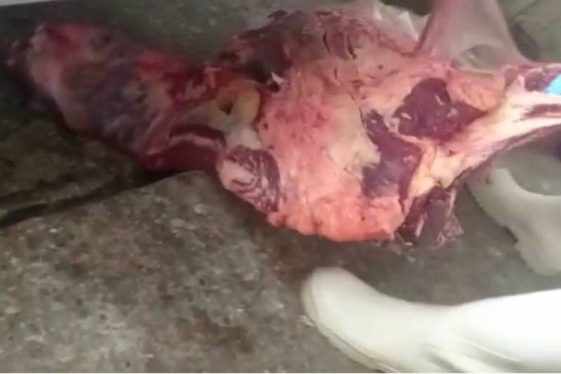 PM impede saque de carga de carne bovina na BR 155