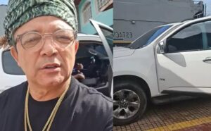 Cantor Wanderley Andrade sofre acidente de carro