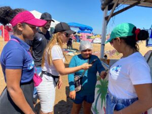 Maraverão: Praia do Tucunaré conta com apoio de órgãos variados para oferecer segurança e lazer à população