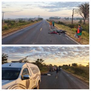 Condutor de motocicleta morre em acidente na BR 155