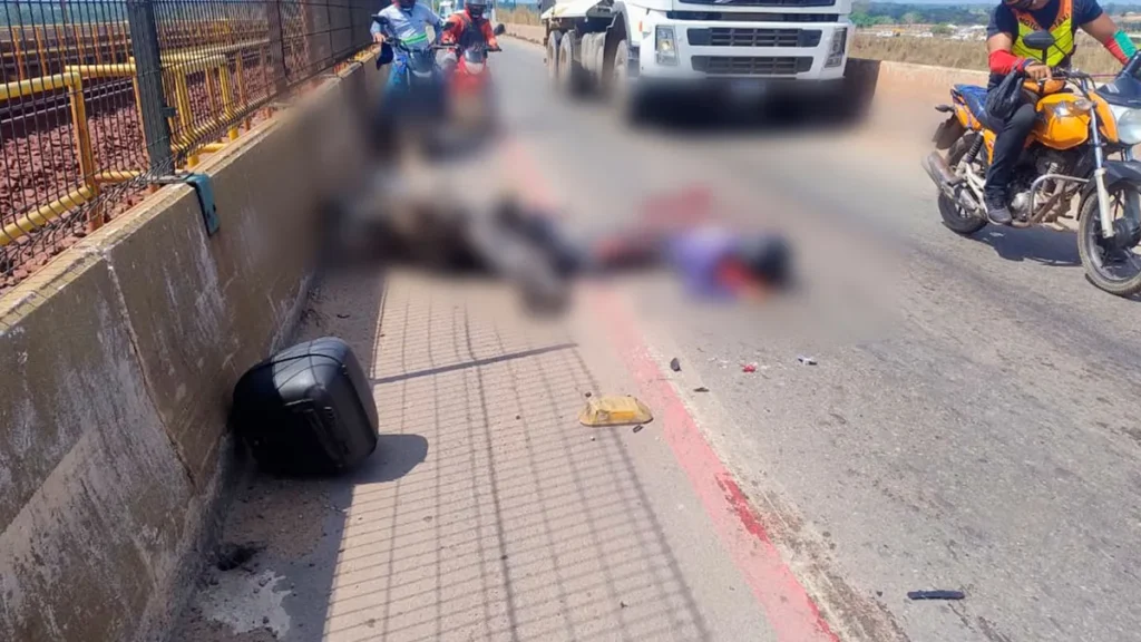 Homem morre em acidente na ponte ferroviária