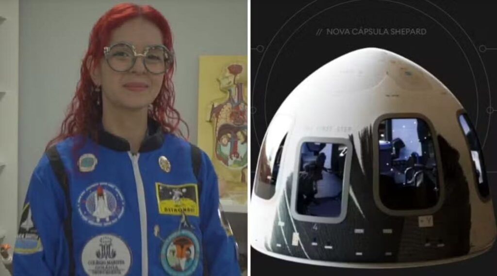 Professora goiana disputa vaga em missão espacial