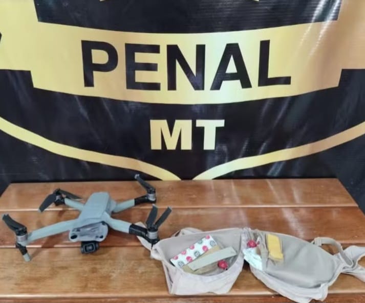Drone é apreendido ao tentar levar iPhone 17 para dentro de presídio