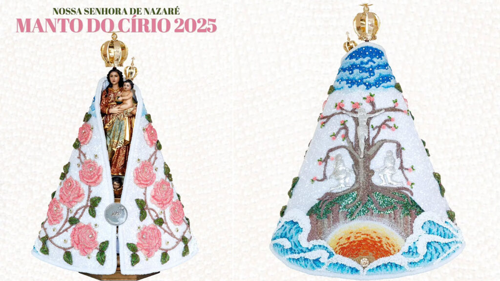 Manto de Nossa Senhora de Nazaré é apresentado em Belém
