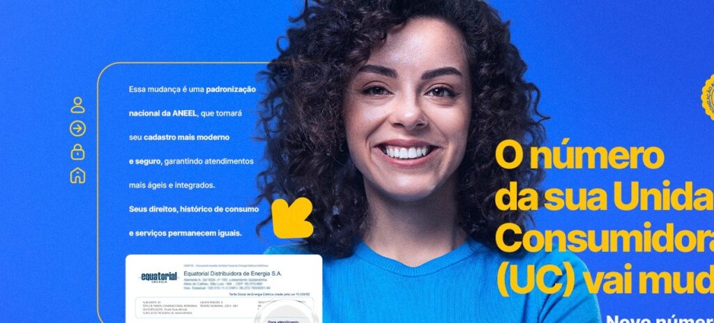 Grupo Equatorial informa sobre a padronização nacional do número de identificação das unidades consumidoras