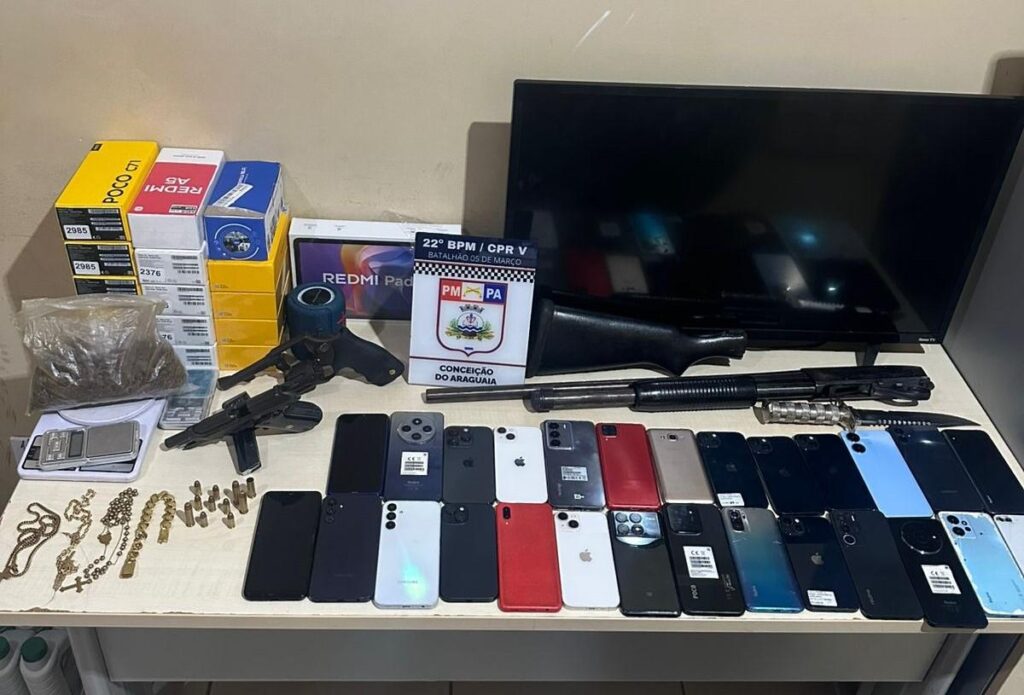 Quadrilha que cometeu assalto no TO é presa em Conceição do Araguaia