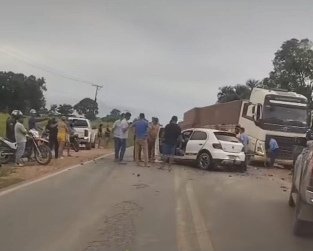 Mais um acidente com vítima fatal na BR 155