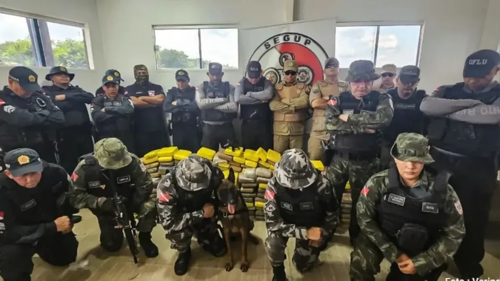 Pará bate novo recorde em apreensão de drogas em 2025