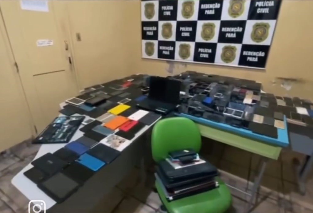 Operação Ponto Crítico da Polícia Civil cumpriu mandados, aprendeu celulares e drogas no sul do Pará