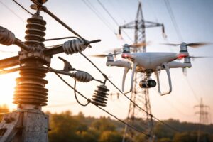 Drones próximos à rede elétrica: tecnologia que exige responsabilidade