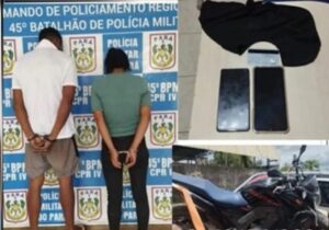 Casal é preso após manter mãe e filha trancadas em banheiro durante assalto no Pará