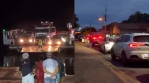 BR-230: sem a ponte do Araguaia, balsa em Esperantina (TO) tem fila quilométrica