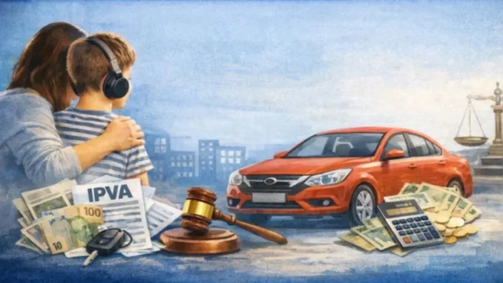 Autismo garante isenção de IPVA e restituição de valores pagos