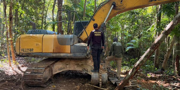 Polícia Federal realiza ação contra garimpo ilegal no sul do Pará