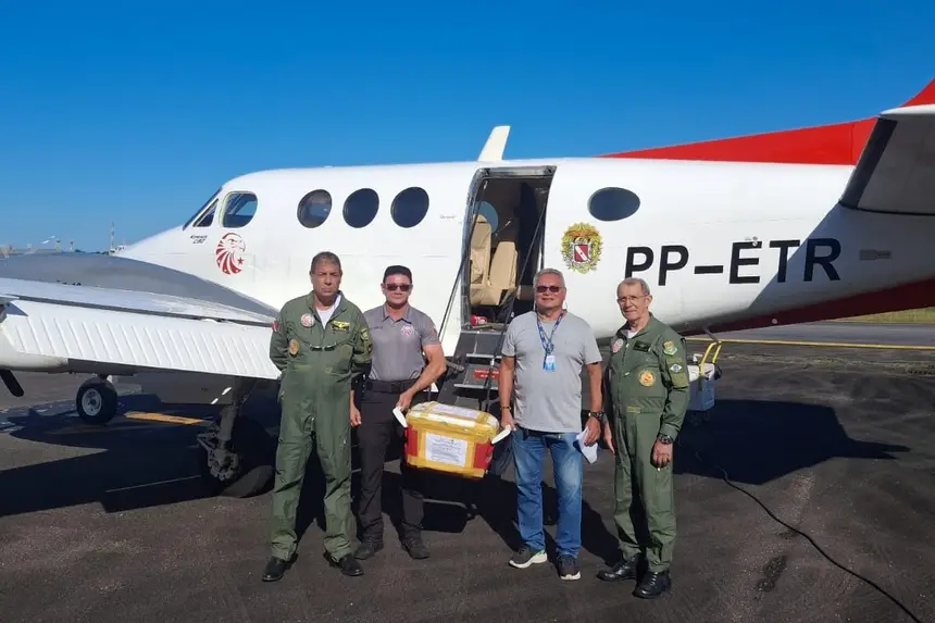 Graesp transporta para Redenção rim captado em Belém e garante mais um transplante