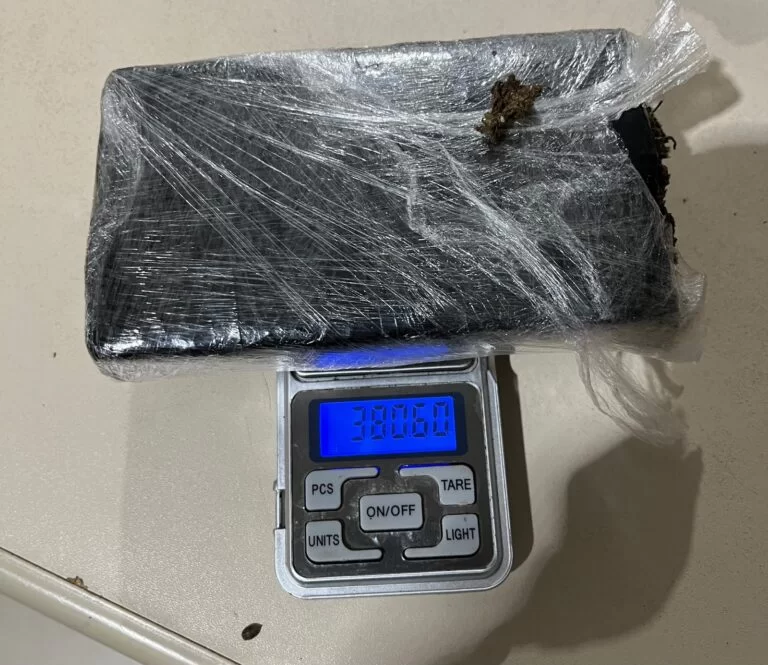 Mulher flagrada com quase 400g de maconha é liberada e policial ironiza: “saindo primeiro que nós da delegacia”
