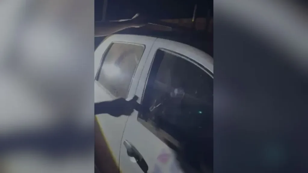 PM de folga quebrou vidro de carro para resgatar criança de 2 anos de dentro do veículo em Conceição do Araguaia