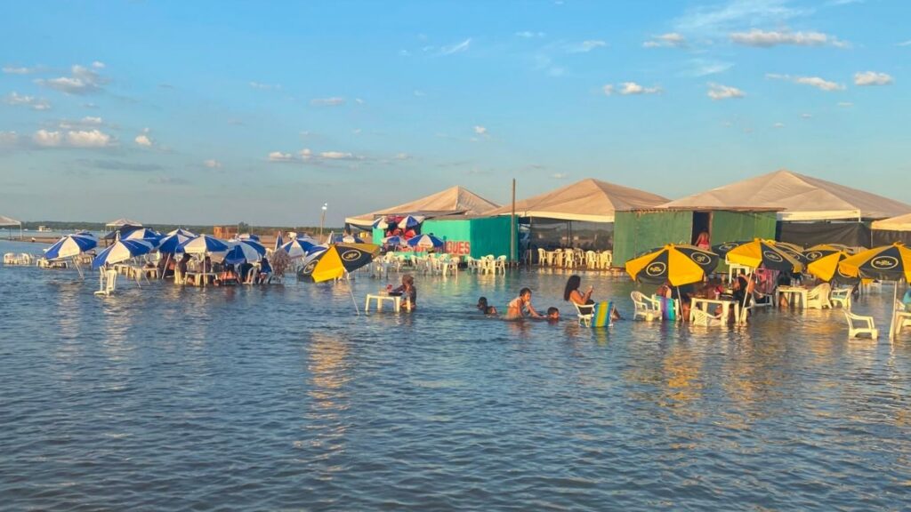 Shows artísticos e concurso de beleza movimentam a Praia Verde em Conceição do Araguaia