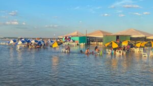 Shows artísticos e concurso de beleza movimentam a Praia Verde em Conceição do Araguaia