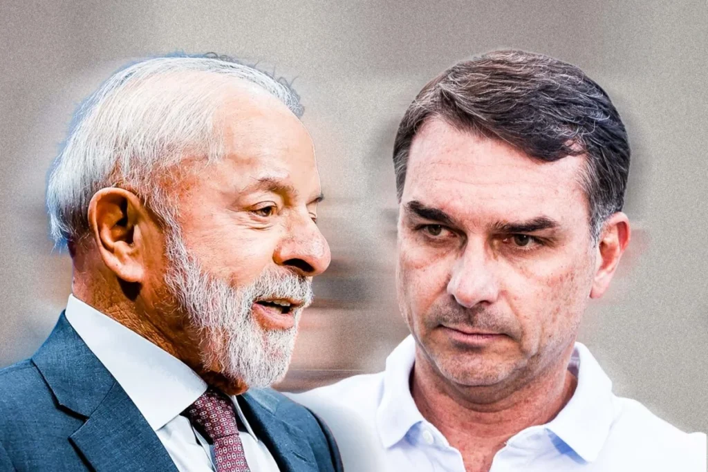 BTG/Nexus: Lula e Flávio Bolsonaro têm empate técnico em 1º e 2º turnos