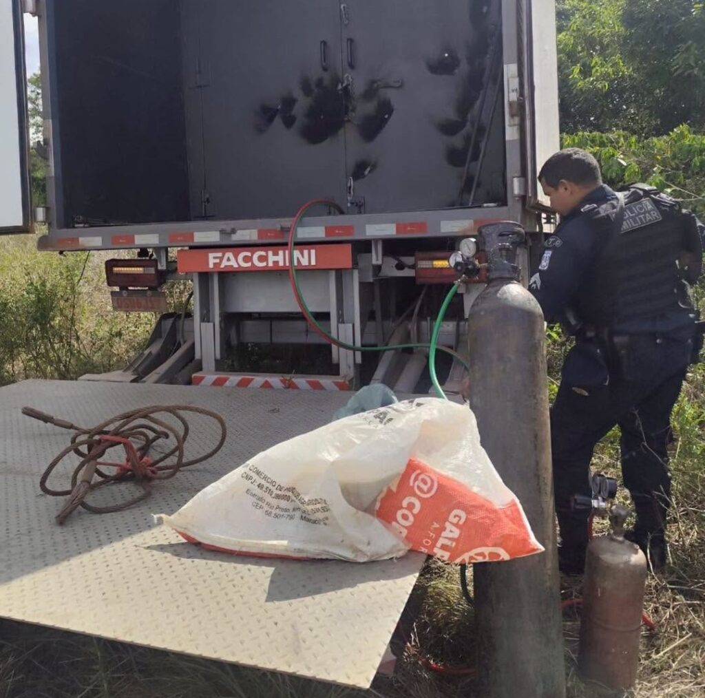 PM impede roubo de carga e prende suspeito em Xinguara