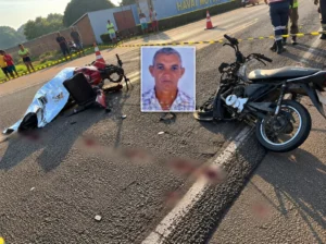 Feirante morre em acidente e outra pessoa fica gravemente ferida