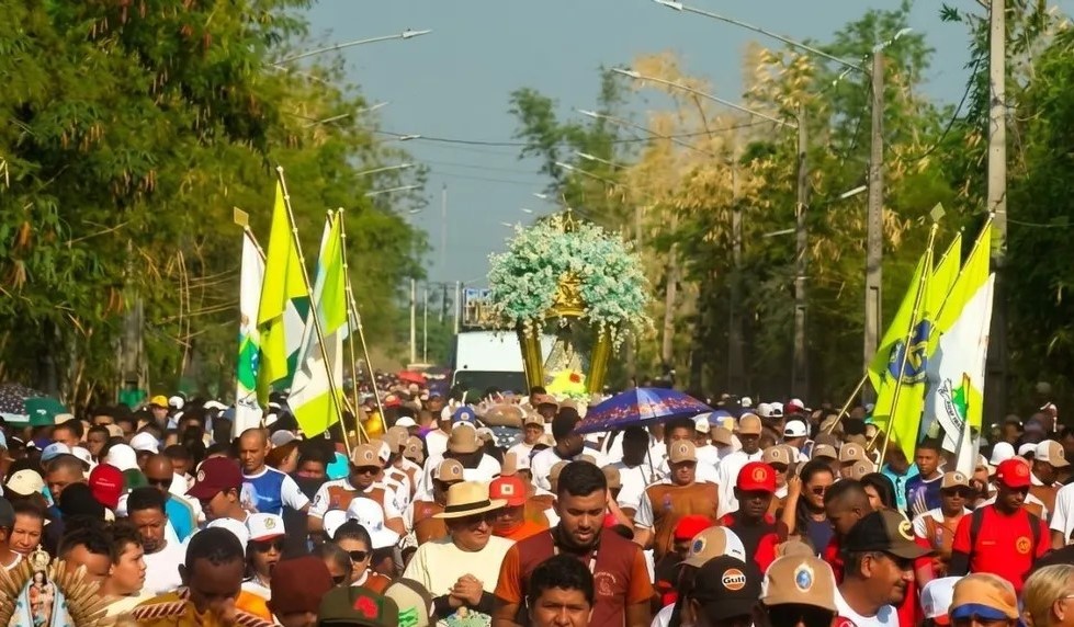 Com 450 mil fiéis, Círio de Marabá bate recorde de público