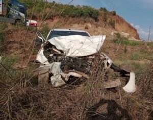 Acidente entre caminhonetes na PA 287 deixa feridos